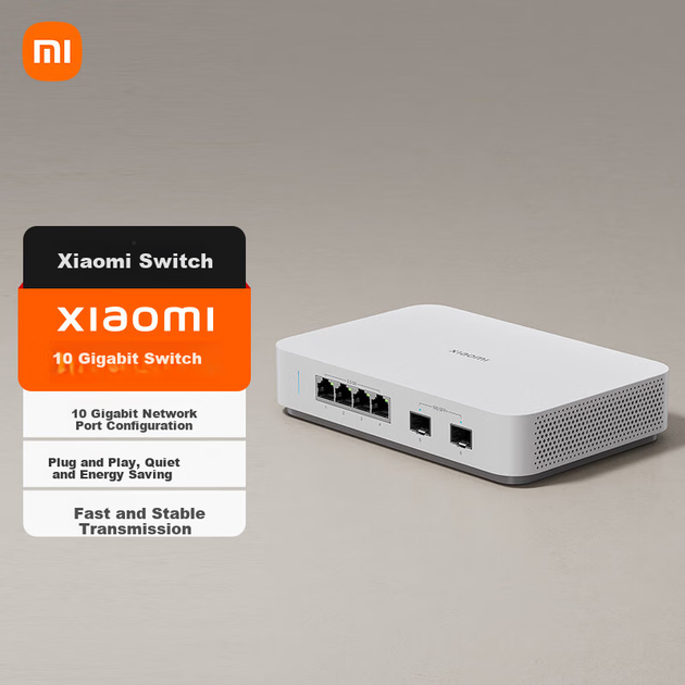 Коммутатор Xiaomi SW-106T-A 2500 Mbps - изображение 3
