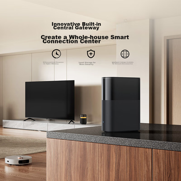 Маршрутизатор Xiaomi Whole-Home Router BE3600Pro MESH система 1000Mbps WIFI 7 Gray - зображення 7