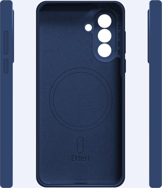 Чохол Etteri Silicone Mag для Samsung Galaxy A57 5G Dark Blue (5907674534815) - зображення 4