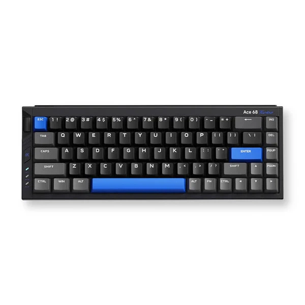 Магнітна клавіатура MCHOSE Ace 68 Turbo Cyber Black — Hall Effect, 16000 Hz, Rapid Trigger - зображення 2