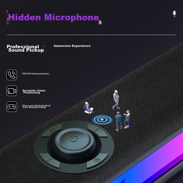 Портативна колонка PHILIPS SPA6109 10W RGB - Фото 6 Портативна колонка PHILIPS SPA6109 10W RGB - зображення 6