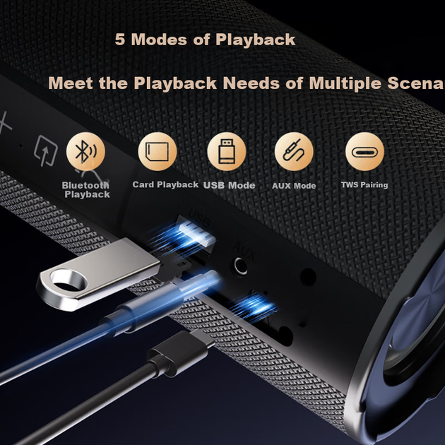 Портативна колонка PHILIPS TAS3150 Bluetooth Black - Фото 7 Портативна колонка PHILIPS TAS3150 Bluetooth Black - зображення 7