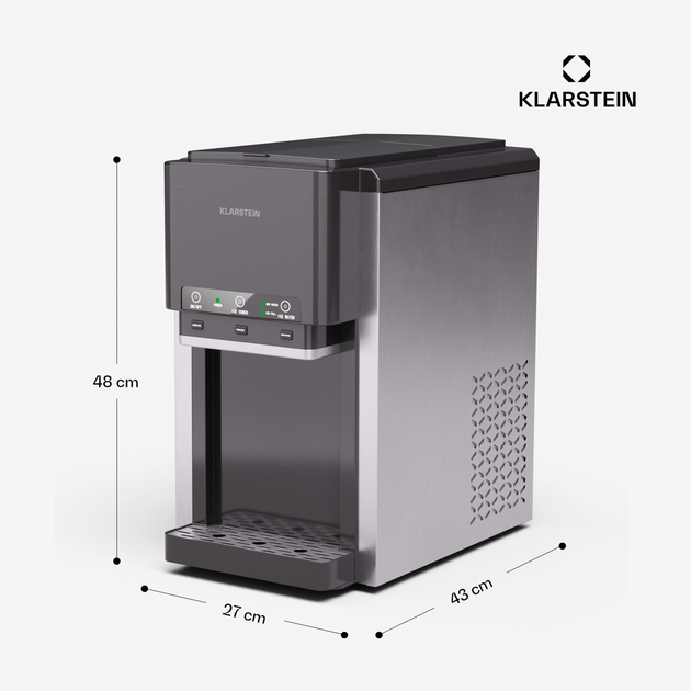 Льдогенератор KLARSTEIN ArcticBlend 3в1 до 20 кг (10046191) - Фото 7 Льдогенератор KLARSTEIN ArcticBlend 3в1 до 20 кг (10046191) - изображение 7