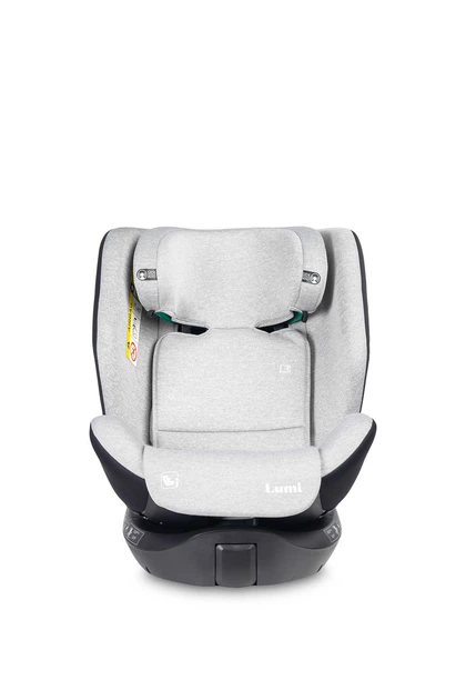 Автокрісло Caretero Lumi I-Size Isofix обертове світло-сіре 40–150 см (5903076322906) - зображення 5