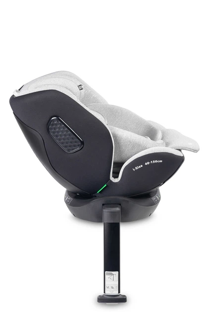 Автокрісло Caretero Lumi I-Size Isofix обертове світло-сіре 40–150 см (5903076322906) - зображення 10