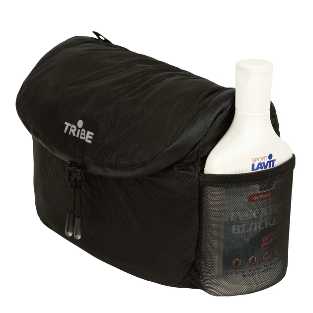 Косметичка дорожня Tribe Wash Organizer з підвісом, органайзер для подорожей, водовідштовхувальна, чорна, T-IZ-0019-black - Фото 3 Косметичка дорожня Tribe Wash Organizer з підвісом, органайзер для подорожей, водовідштовхувальна, чорна, T-IZ-0019-black - изображение 3