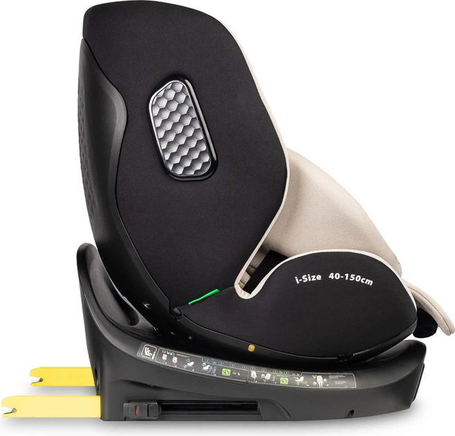 Автокрісло Caretero Lumi I-Size Isofix обертове бежеве 40–150 см (5903076322920) - зображення 7