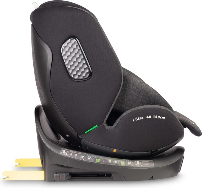 Автокрісло Caretero Lumi I-Size Isofix обертове темно-сіре 40–150 см (5903076322890) - зображення 7