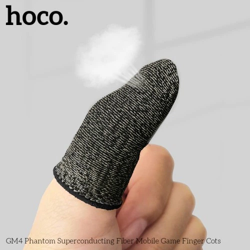 Напальчники для игры HOCO GM4 Phantom Черный - Фото 3 Напальчники для игры HOCO GM4 Phantom Черный - изображение 3