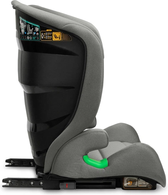 Автокрісло Caretero Nimbus i-Size Isofix універсальне 2 в 1 графітове 100–150 см (5908310398419) - зображення 9