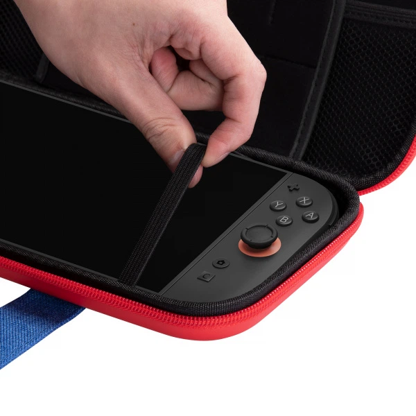 Etui na kontroler Nintendo Switch 2 Funlab Czerwone HRF1300 (6978095910273) - obraz 9