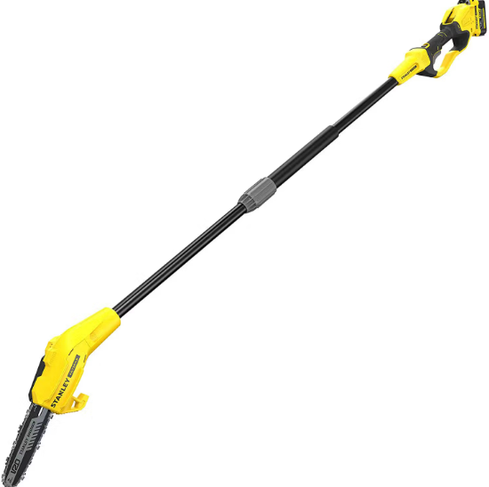 Висоторіз акумуляторний зі штангою STANLEY FATMAX SFMCPS620M1+SFMCPP32B - Фото 2 Висоторіз акумуляторний зі штангою STANLEY FATMAX SFMCPS620M1+SFMCPP32B - изображение 2