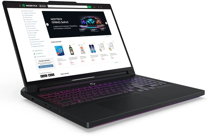 Lenovo Legion Pro 7 16AFR10H / 16" OLED WQXGA 240 Гц / Ryzen 9955HX / RTX 5070 Ti, 12 ГБ/ RAM 32 ГБ / SSD 2 ТБ / Windows 11 Eclipse Black - Фото 2 Lenovo Legion Pro 7 16AFR10H / 16" OLED WQXGA 240 Гц / Ryzen 9955HX / RTX 5070 Ti, 12 ГБ/ RAM 32 ГБ / SSD 2 ТБ / Windows 11 Eclipse Black - изображение 2