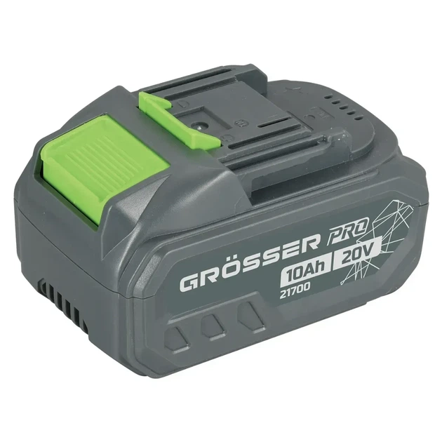Акумуляторна батарея Grosser 10 Ач GB 210S PRO 20В Li-ion - Фото 1 Акумуляторна батарея Grosser 10 Ач GB 210S PRO 20В Li-ion - зображення 1