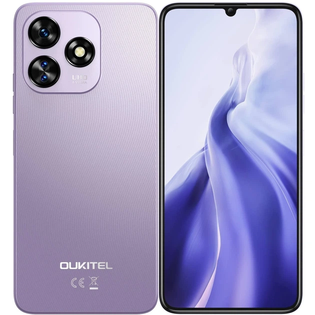 OUKITEL C51 本体 128GB パープル Смартфон Oukitel C51 6/128Gb purple(Global Version) – фото