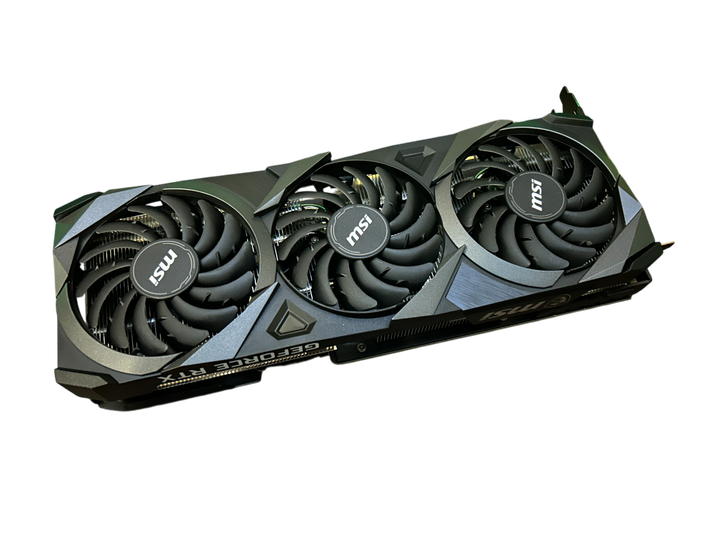 Видеокарта RTX 3070Ti 8GB MSI VENTUS 3X OC GDDR6 Б/У - Фото 2 Видеокарта RTX 3070Ti 8GB MSI VENTUS 3X OC GDDR6 Б/У - изображение 2