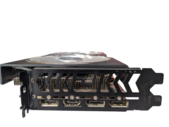 Видеокарта RX 6600 XT 8GB PowerColor Hellhound Б/У - изображение 4