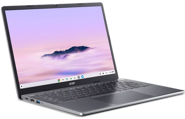 Ноутбук 14" Acer Chromebook Plus 514 (CB514-3H-R165) AMD Ryzen 3 7320C RAM 8GB eMMC 128GB 12год батарея ChromeOS (UKR) b1 - Фото 2 Ноутбук 14" Acer Chromebook Plus 514 (CB514-3H-R165) AMD Ryzen 3 7320C RAM 8GB eMMC 128GB 12год батарея ChromeOS (UKR) b1 - зображення 2