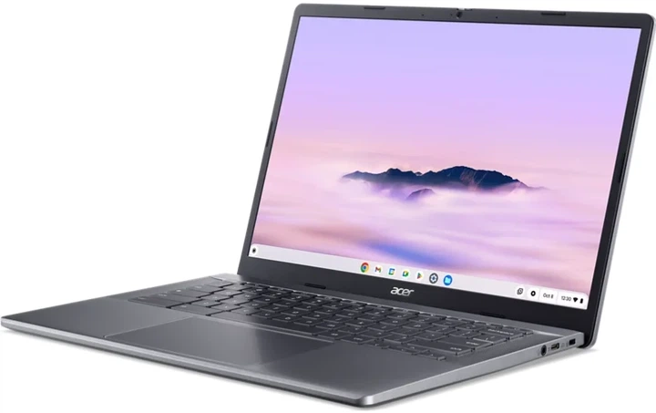 Ноутбук 14" Acer Chromebook Plus 514 (CB514-3H-R165) AMD Ryzen 3 7320C RAM 8GB eMMC 128GB 12год батарея ChromeOS (UKR) b1 - Фото 3 Ноутбук 14" Acer Chromebook Plus 514 (CB514-3H-R165) AMD Ryzen 3 7320C RAM 8GB eMMC 128GB 12год батарея ChromeOS (UKR) b1 - зображення 3