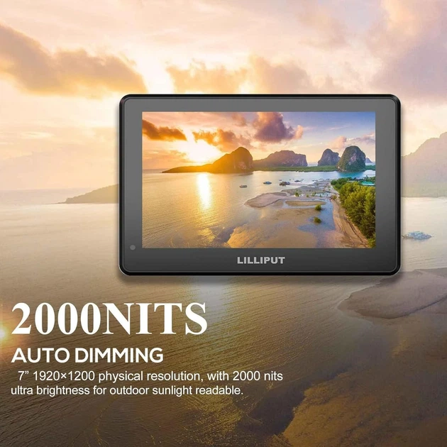 Накамерный сенсорный монитор 7" LILLIPUT HT7S Full HD 60 Гц b3 - изображение 3