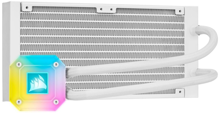 Система рідинного охолодження Corsair iCUE H100i Elite Capellix RGB White (CW-9060050-WW) b10 - зображення 6