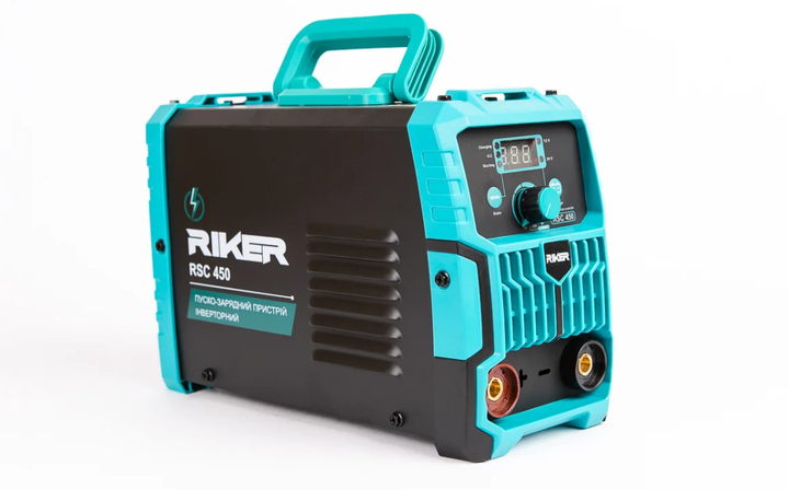 Пуско-зарядное устройство Riker RSC 450 - мощная пускозарядка инверторная для авто 12/24 В - изображение 2