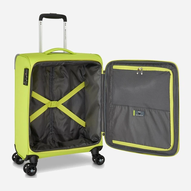 Walizka na kółkach Roncato Lite Soft 41474677 Limonkowa (800070342633) - obraz 4