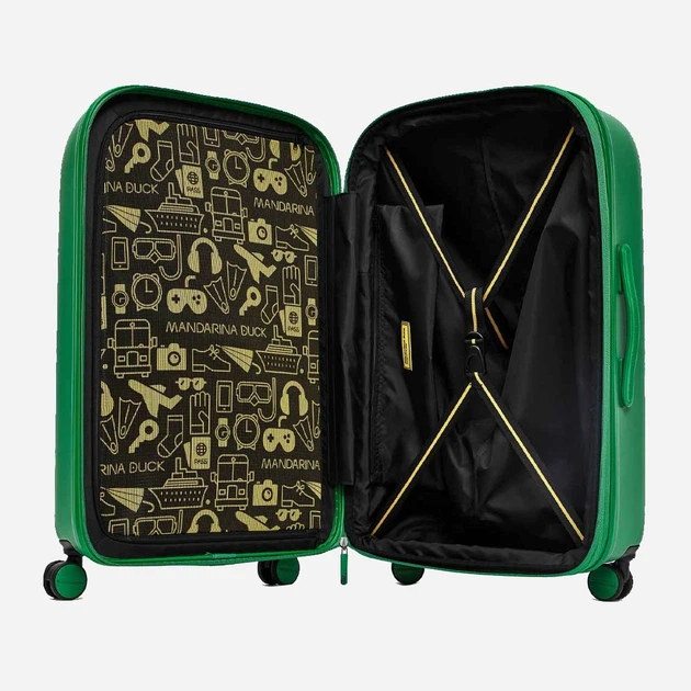 Валіза на колесах Mandarina Duck P10SZV32 08R Зелена (800070354922) - зображення 4