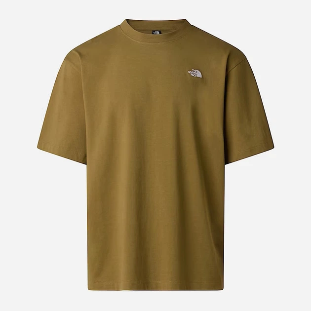 Футболка бавовняна довга чоловіча The North Face M Tnf Essential Simple Dome NF0A8EVW2EL S Гірчична (800070354819) - зображення 7
