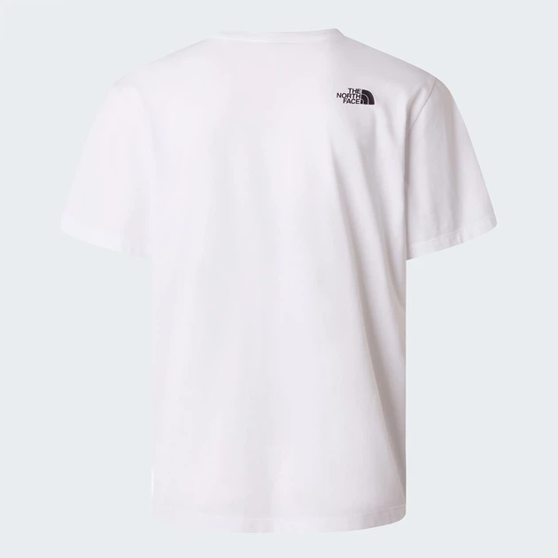Koszulka bawełniana długa męska The North Face M Mountain NF0A8GUUFN4 S Biała (800070354879) - obraz 7