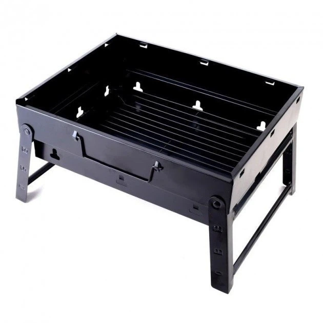 Складаний BBQ гриль Mensory Grill Portable 35 см – портативний мангал для пікніка, кемпінгу та відпочинку на природі - Фото 4 Складаний BBQ гриль Mensory Grill Portable 35 см – портативний мангал для пікніка, кемпінгу та відпочинку на природі - изображение 4