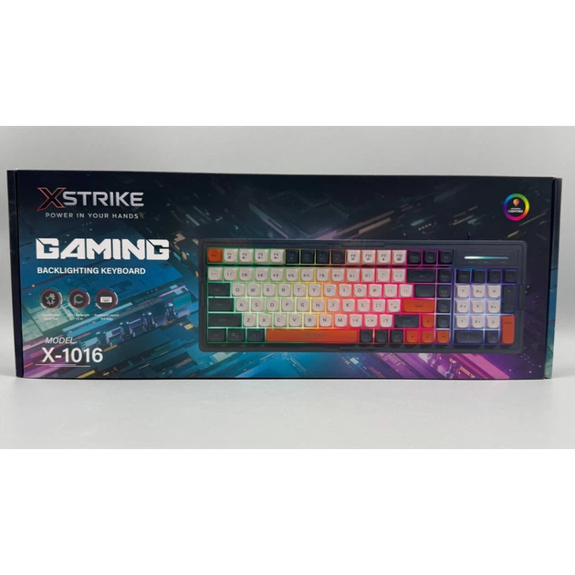 Клавіатура XSTRIKE X-1016 RGB USB - зображення 4