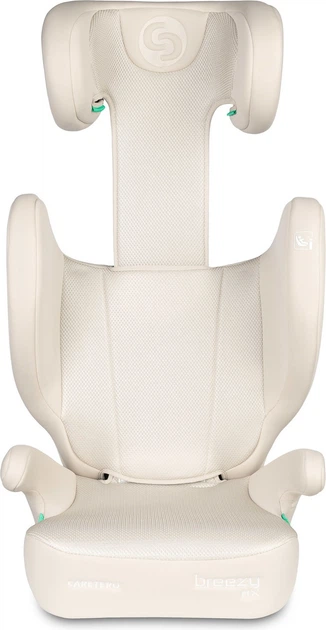 Fotelik samochodowy Caretero Breezy Fix I-Size Isofix beżowe 100–150 cm (5903076323590) - obraz 4