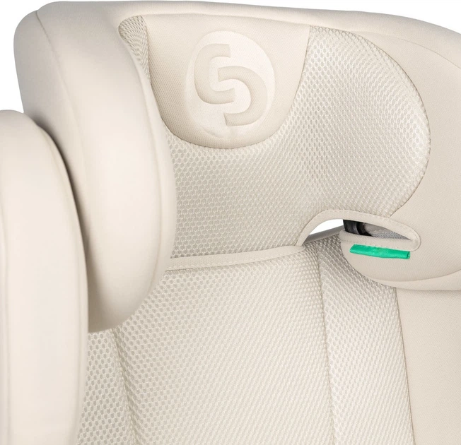Fotelik samochodowy Caretero Breezy Fix I-Size Isofix beżowe 100–150 cm (5903076323590) - obraz 11