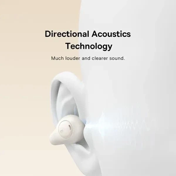 Беспроводные наушники Baseus Bass 15 Clip Open-Ear A00079500223-00 White - изображение 7