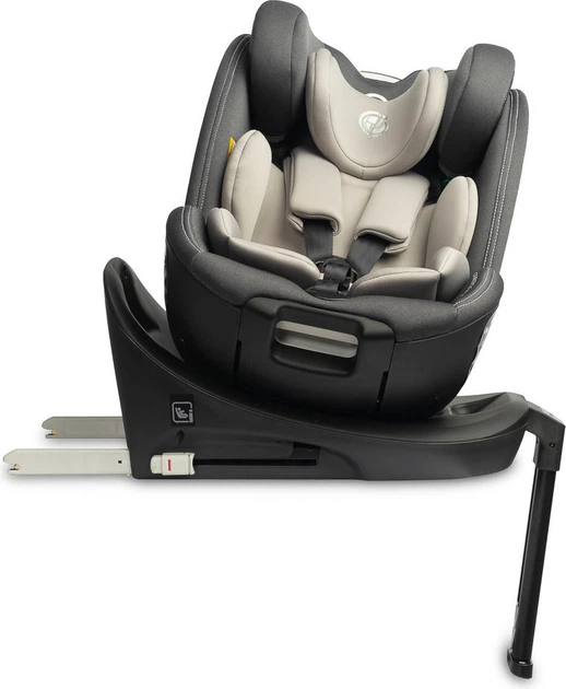 Автокрісло Caretero Fortis I-Size Isofix сіре 40–150 см (5908310394831) - зображення 7