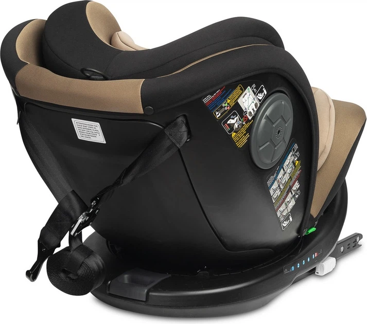 Автокрісло Caretero Mokki I-Size Isofix бежеве 40–150 см (5908310396170) - зображення 3