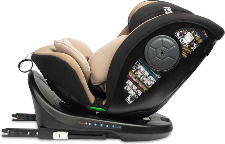 Автокрісло Caretero Mokki I-Size Isofix бежеве 40–150 см (5908310396170) - зображення 9