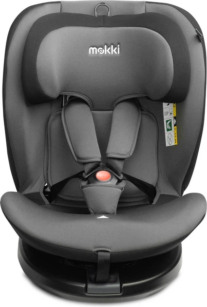 Автокрісло Caretero Mokki I-Size Isofix сіре 40–150 см (5908310396200) - зображення 7