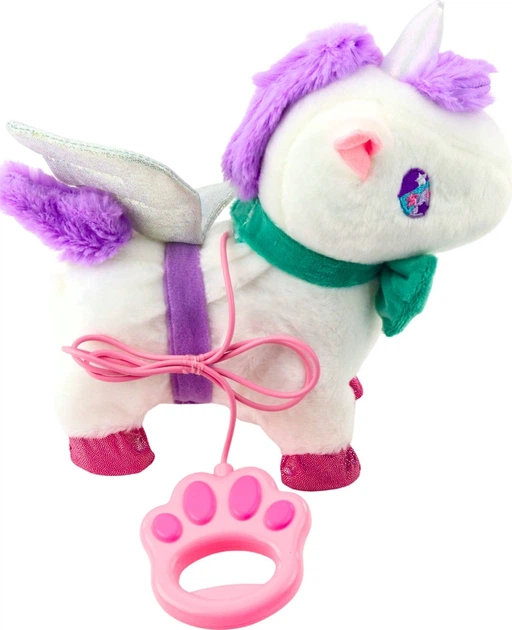 Інтерактивний єдиноріг LEAN Toys на повідку 24610 (5905991057376) - зображення 3