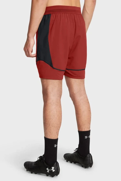 Чоловічі бордові шорти UA M's Ch. Pro Train Short Under Armour S 1379453-840 - Фото 3 Чоловічі бордові шорти UA M's Ch. Pro Train Short Under Armour S 1379453-840 - изображение 3
