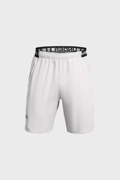 Чоловічі світло-сірі шорти UA Vanish Woven 8in Shorts Under Armour M 1370382-014 - Фото 5 Чоловічі світло-сірі шорти UA Vanish Woven 8in Shorts Under Armour M 1370382-014 - изображение 5