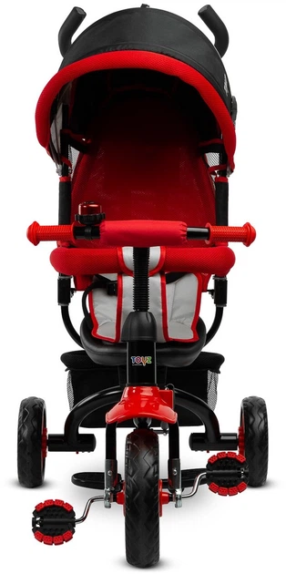 Rowerek trójkołowy Toyz Timmy z obracanym siedziskiem Czerwony (5902021525843) - obraz 11