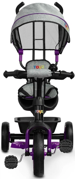 Rowerek trójkołowy Toyz Buzz z obracanym siedziskiem Fioletowy (5902021527731) - obraz 13