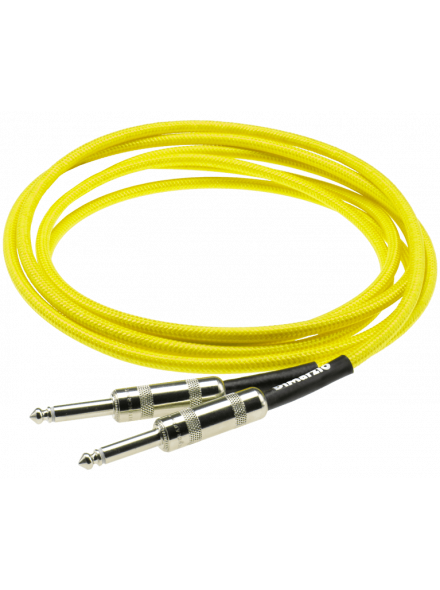 Кабель инструментальный DiMarzio EP1710SSY Instrument Cable 3m (Neon Yellow) - Фото 1 Кабель инструментальный DiMarzio EP1710SSY Instrument Cable 3m (Neon Yellow) - изображение 1