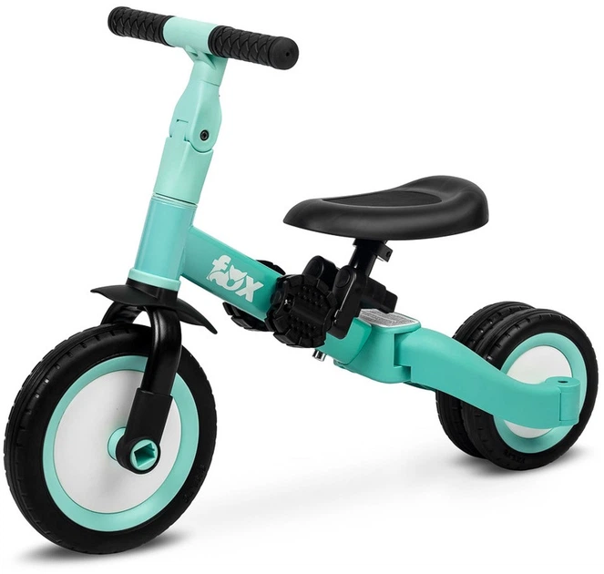 Rowerek trójkołowy Toyz Fox 4 w 1 Turkusowy (5903076322326) - obraz 6