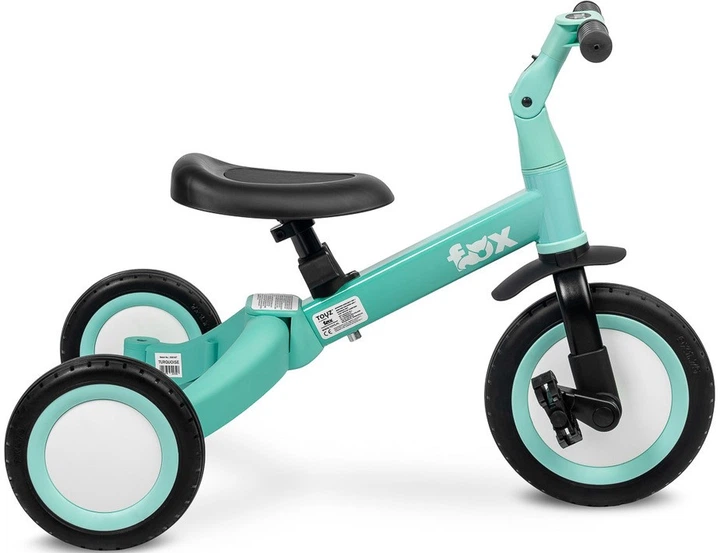 Rowerek trójkołowy Toyz Fox 4 w 1 Turkusowy (5903076322326) - obraz 10