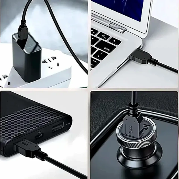 Проекционная лампа гибкая 5 Вт USB RGB черная для создания атмосферы заката модель Sunset - изображение 6