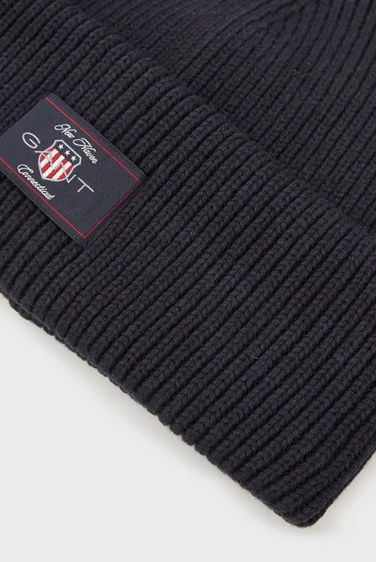 Чоловіча темно-синя шапка BLEND Gant OS 9910049 - зображення 4