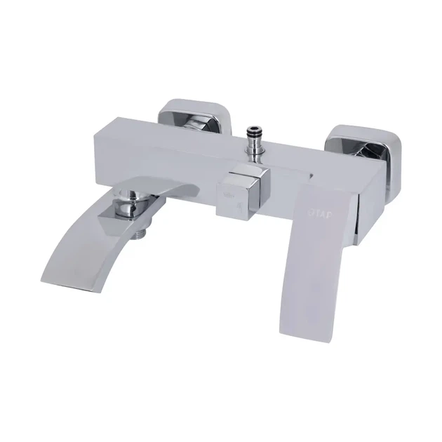 Душова система Q-tap Swan Cascada з тропічним душем, латунь, хром (QTSWA111CRM45566) - зображення 3